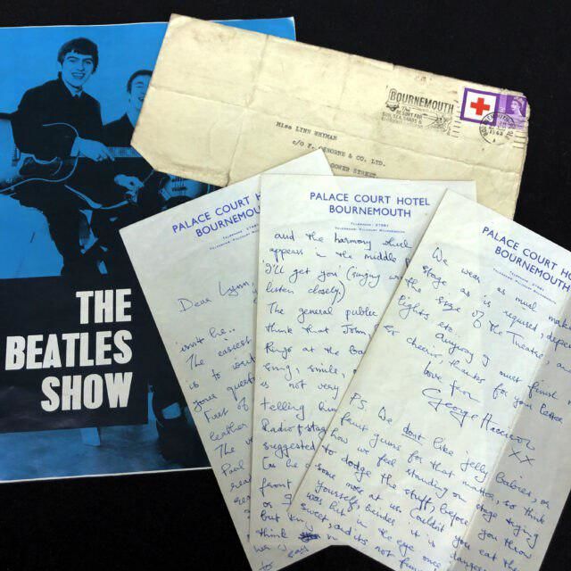 Вещи гитариста The Beatles Джорджа Харрисона пустят с молотка