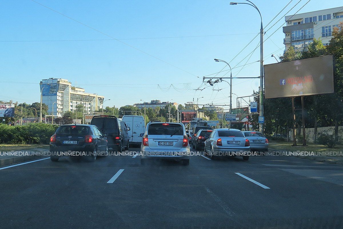 O bandă din cele patru de pe Viaduct a dispărut