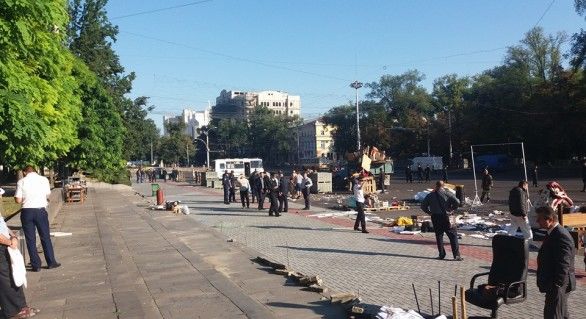 Corturile din PMAN, distruse în toiul nopții