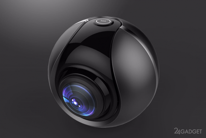 Создана камера-шар для съемки 360-градусных роликов со смартфона