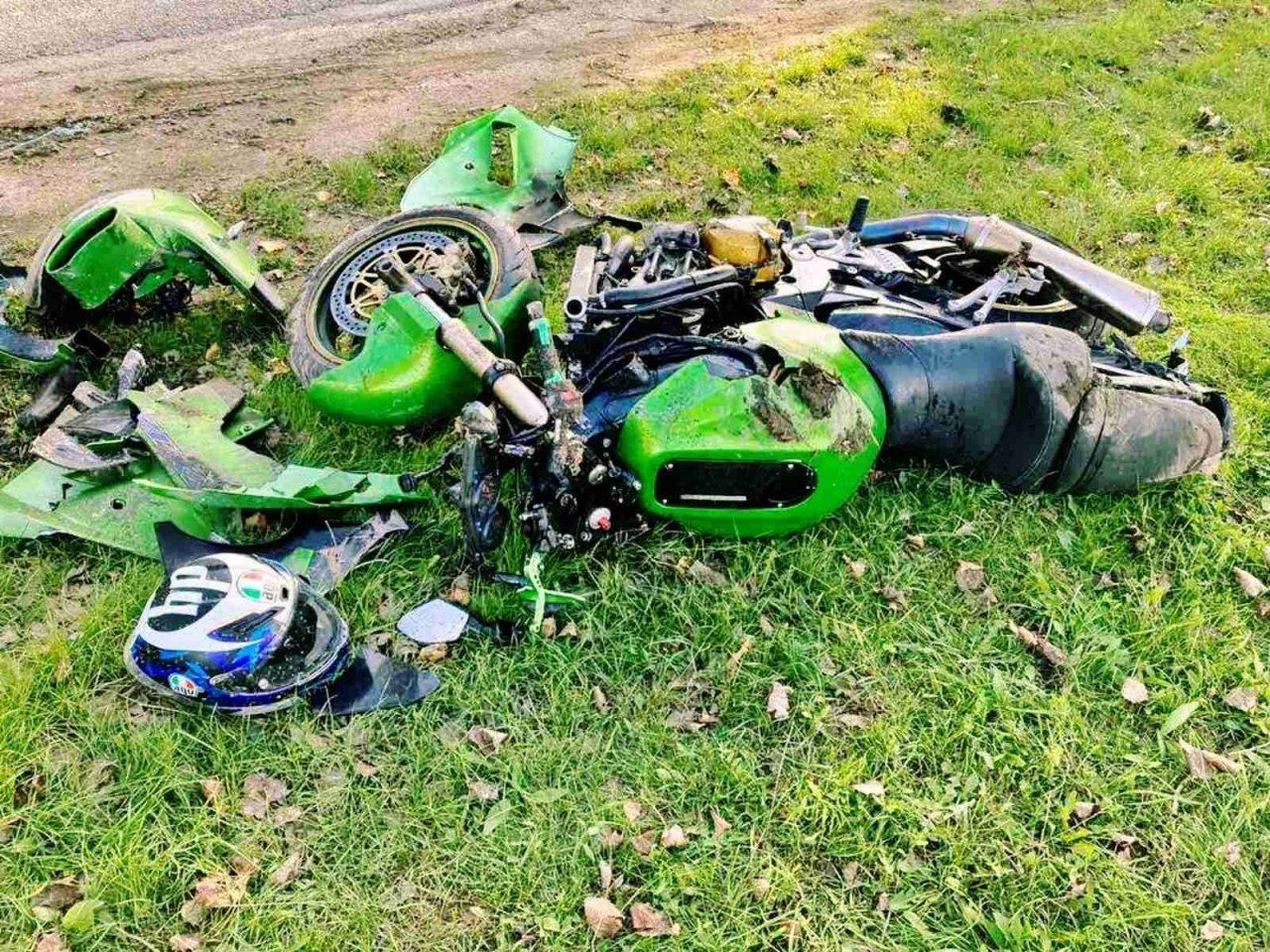 В результате ДТП на трассе Ратуш-Теленешты пострадали два мотоциклиста