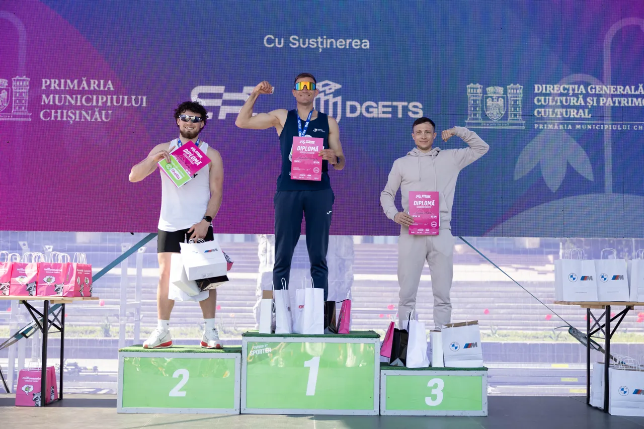 OM Half Marathon 2026: тысячи бегунов открыли сезон в Кишинёве