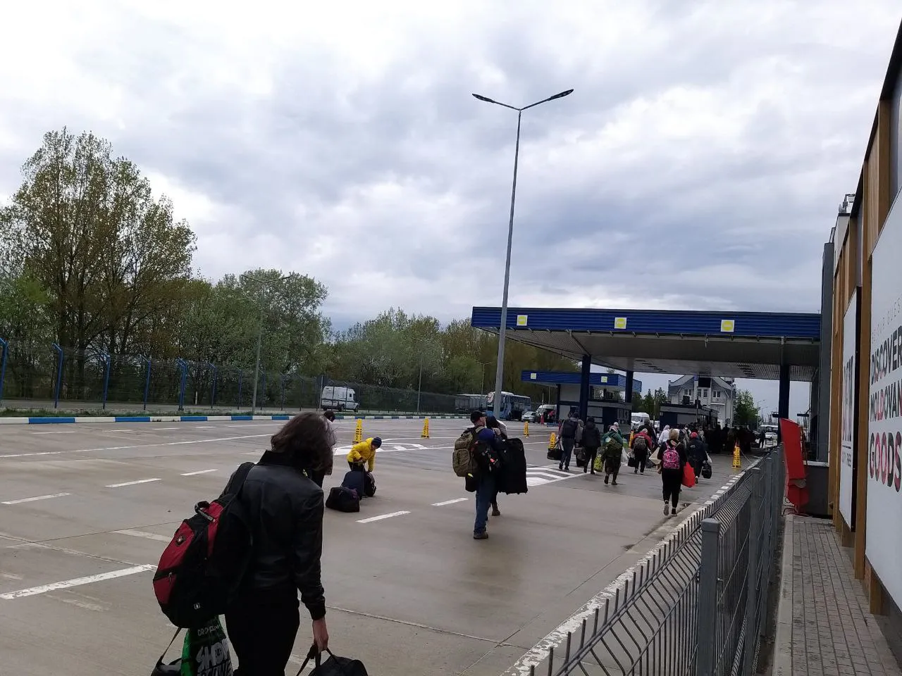 На КПП Паланка наблюдаются очереди в направлении въезда в Молдову