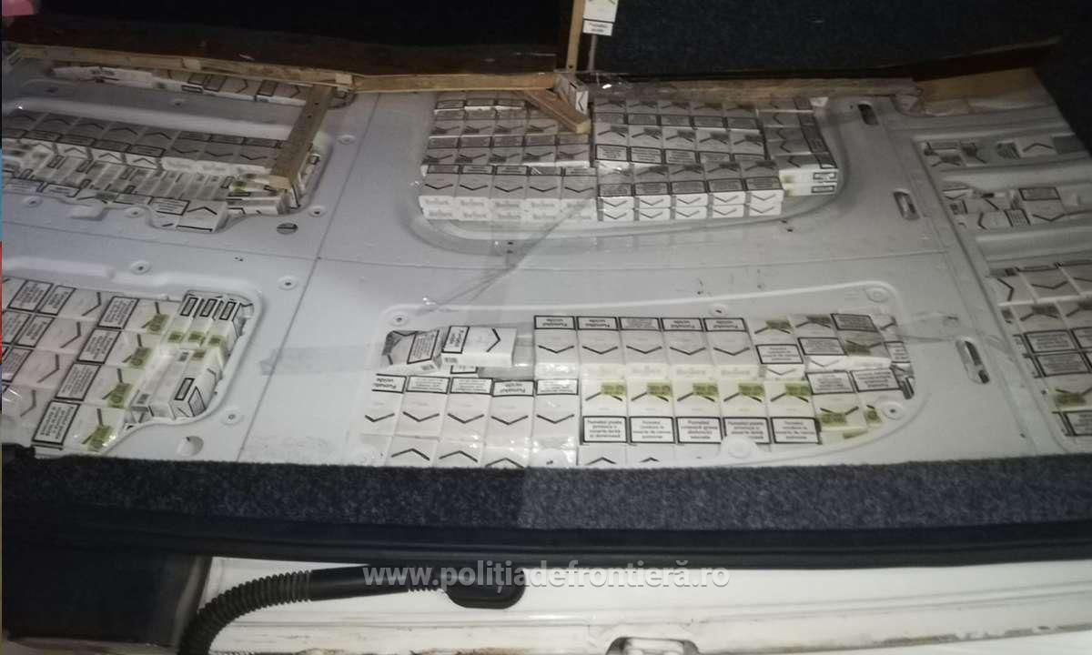 Prins la frontieră cu țigări de contrabandă. Ce riscă moldoveanul
