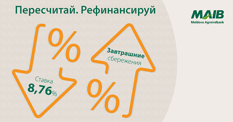 MAIB: Предложение для малых предприятий: пересчитай и рефинансируй