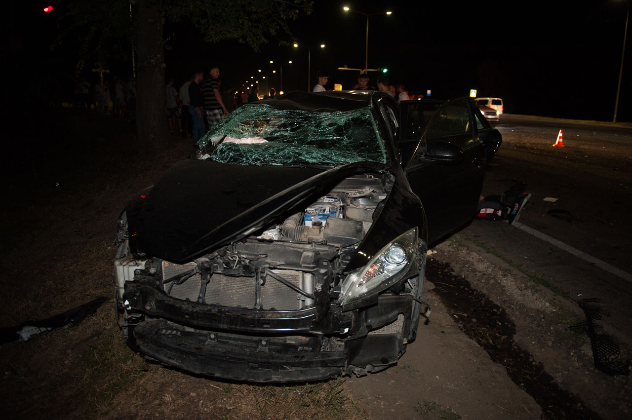 На Ботанике произошло ДТП с участием BMW: есть погибший