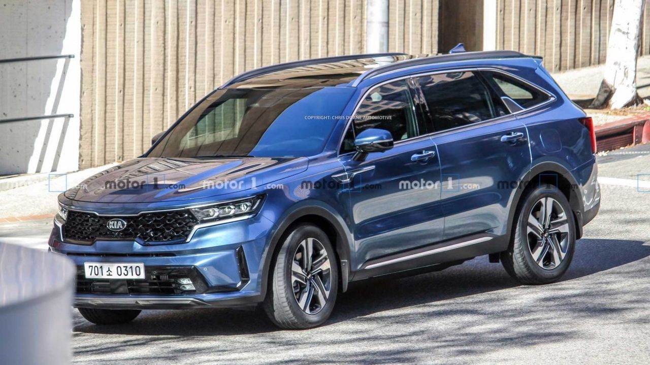 Внешность нового KIA Sorento рассекретили до премьеры