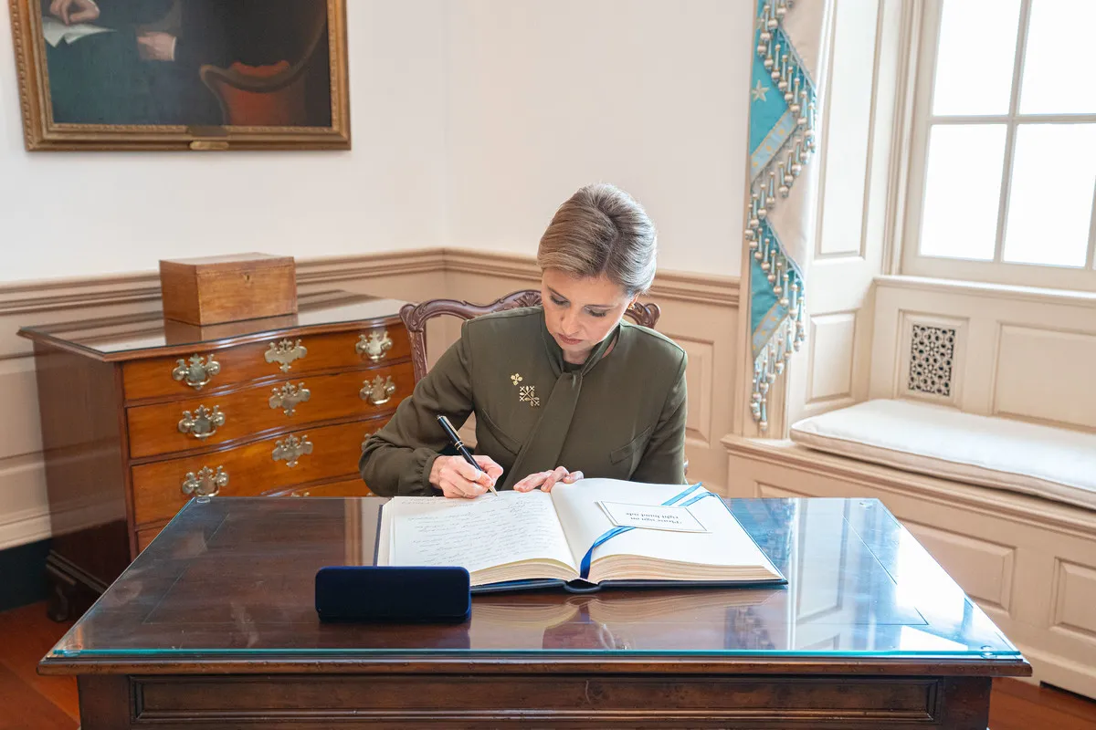 Елена Зеленская встретилась с Энтони Блинкеном