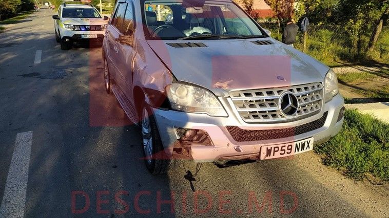 В Оргееве квадроцикл столкнулся с автомобилем: есть пострадавшие