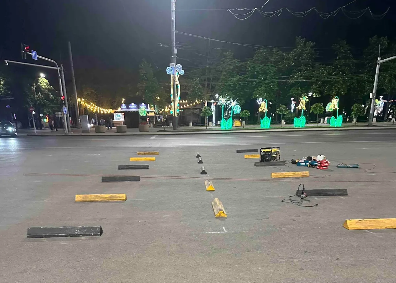 На центральной площади Кишинева организовано 70 парковочных мест