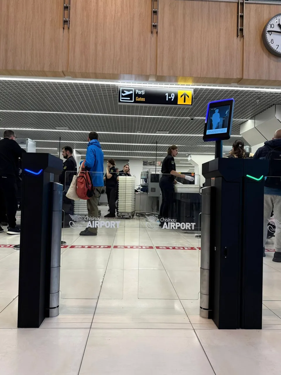 В аэропорту Кишинёва внедрили систему PAX Track для отслеживания пассажиропотока