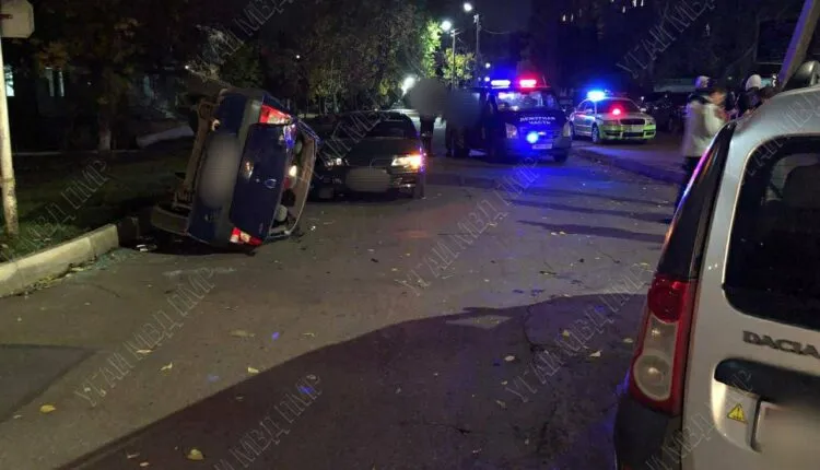 В Тирасполе произошло ДТП: повреждены три автомобиля