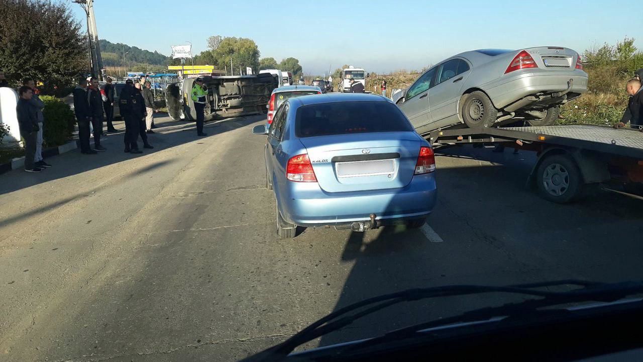Еще один рейсовый автобус с пассажирами попал в ДТП