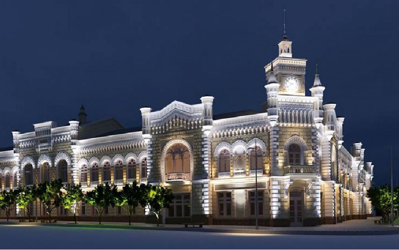 Cum ar putea arăta clădirea Primăriei Chișinău iluminată artistic
