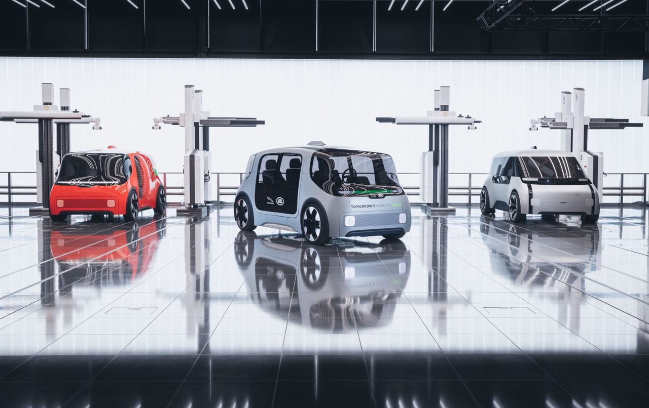 Jaguar Land Rover представил концепцию городского транспорта будущего