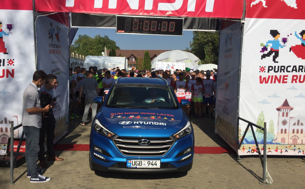 В Пуркарь состоялся необыкновенный забег Purcari Wine Run