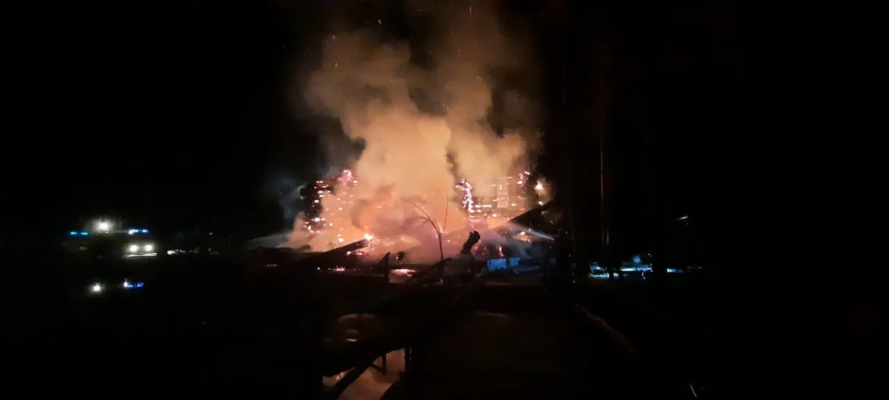 Пожар полностью уничтожил деревянный дом в Каларашском районе