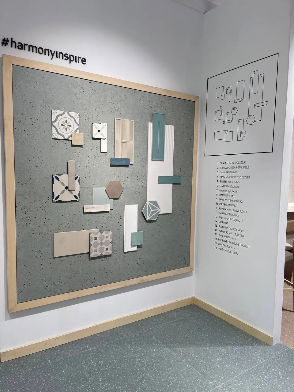Paradyz Showroom: Вдохновение и креатив в плитке малых размеров