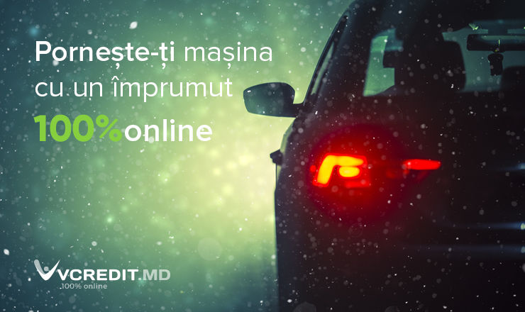 Vcredit: Pornește-ți mașina din loc cu un împrumut online, fără hârtii ®
