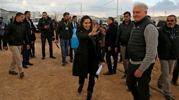 Анджелина Джоли призвала членов СБ ООН посетить лагеря сирийских беженцев