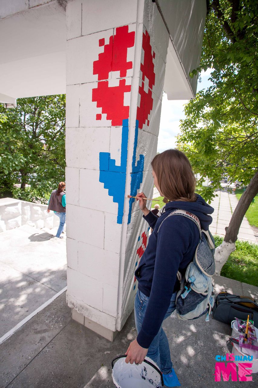 În Chişinău a mai apărut un obiect de artă marca Chisinau Is Me