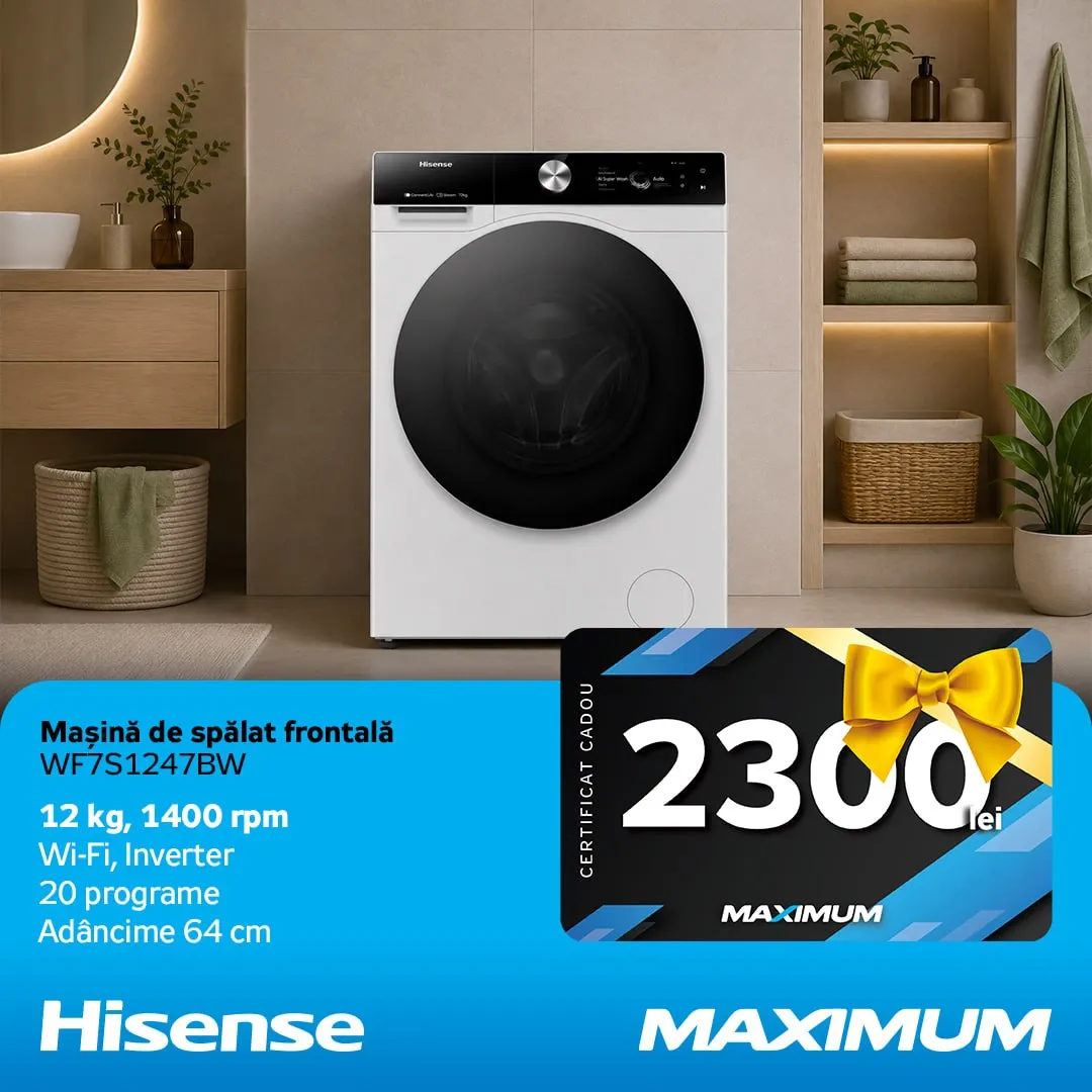 Maximum: Покупайте Gorenje и Hisense — получайте подарочные сертификаты и выбирайте технику на свой вкус