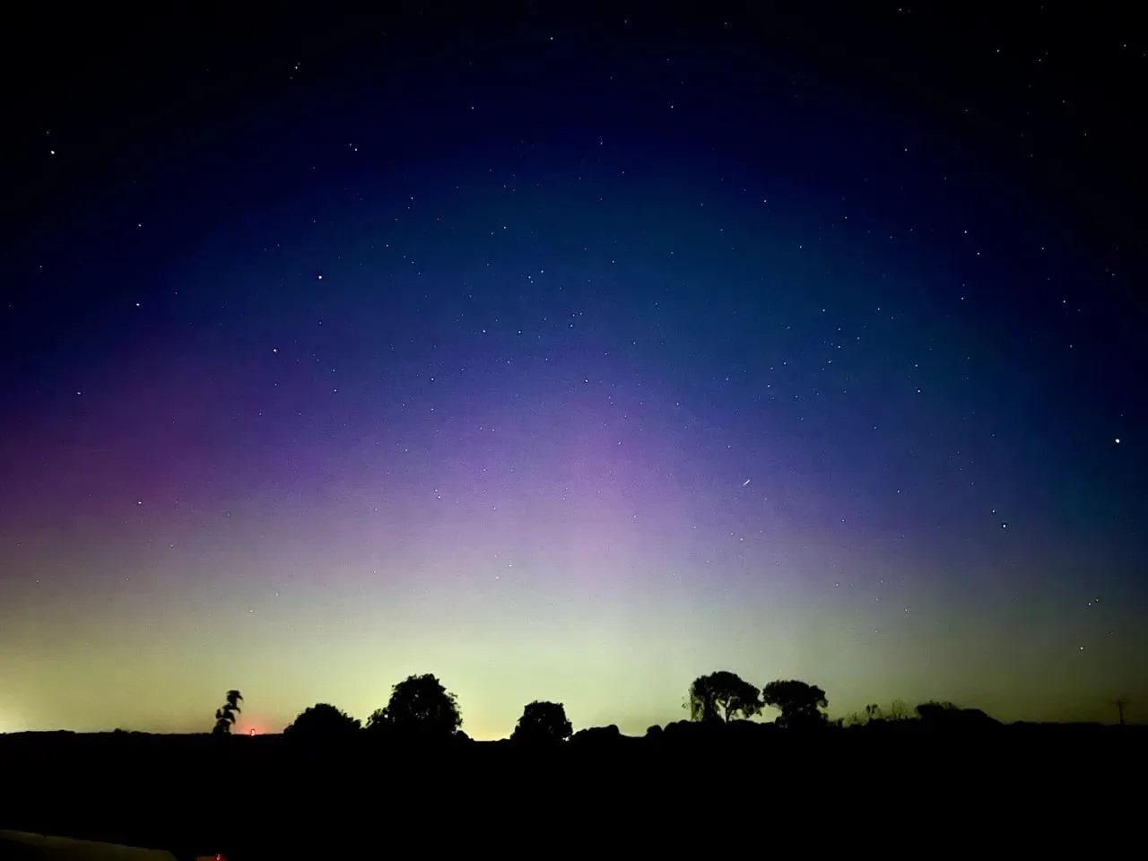 Aurora boreală a fost observată în Marea Britanie