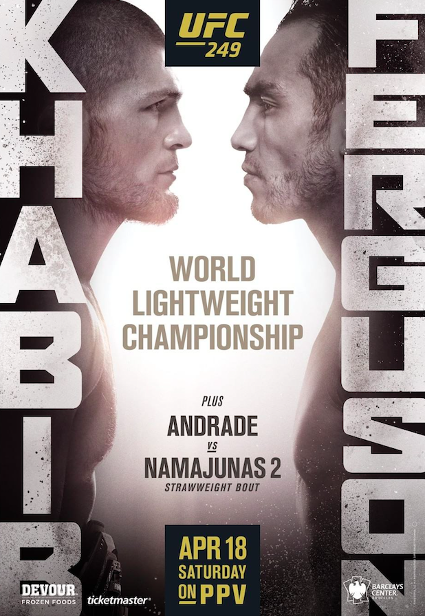 UFC официально презентовала бой Нурмагомедова с Фергюсоном