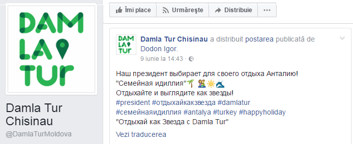 ZdG: Luxul din Antalya în care se odihnește familia președintelui Dodon