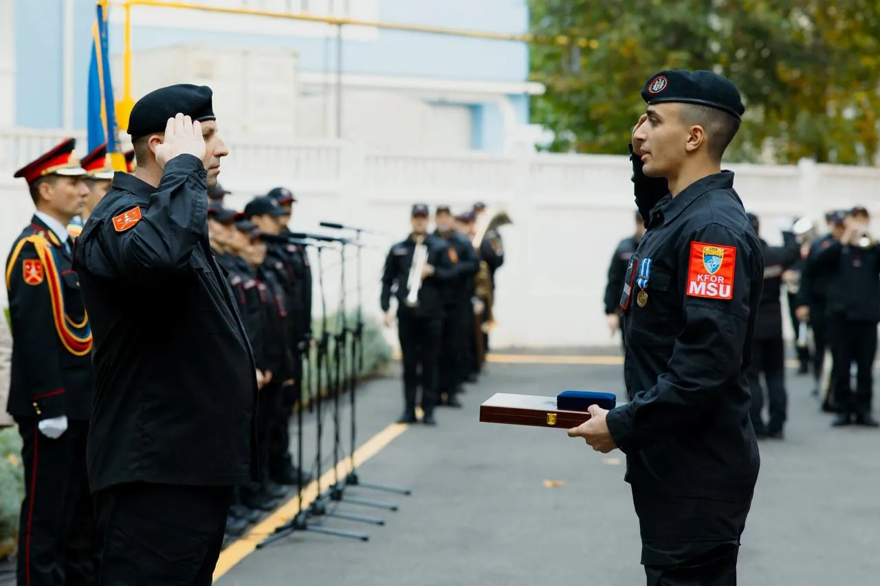 Пятый контингент карабинеров вернулся домой из Косово