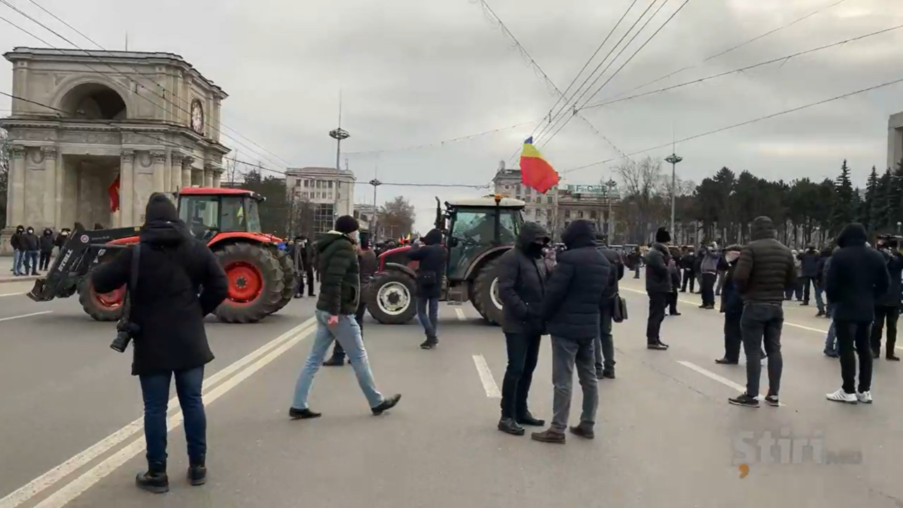 Протест фермеров: очередной митинг состоится в центре Кишинева и в четверг