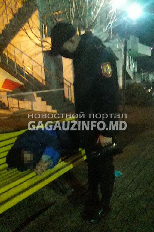 За непристойное поведение в центре Комрата полиция оштрафовала мужчину