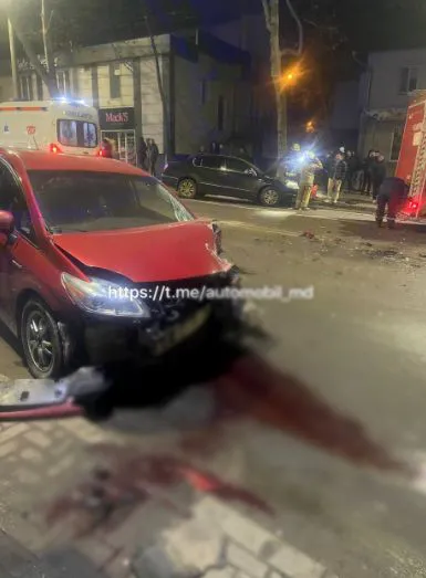 В столичном секторе Буюканы произошло ДТП: столкнулись два автомобиля