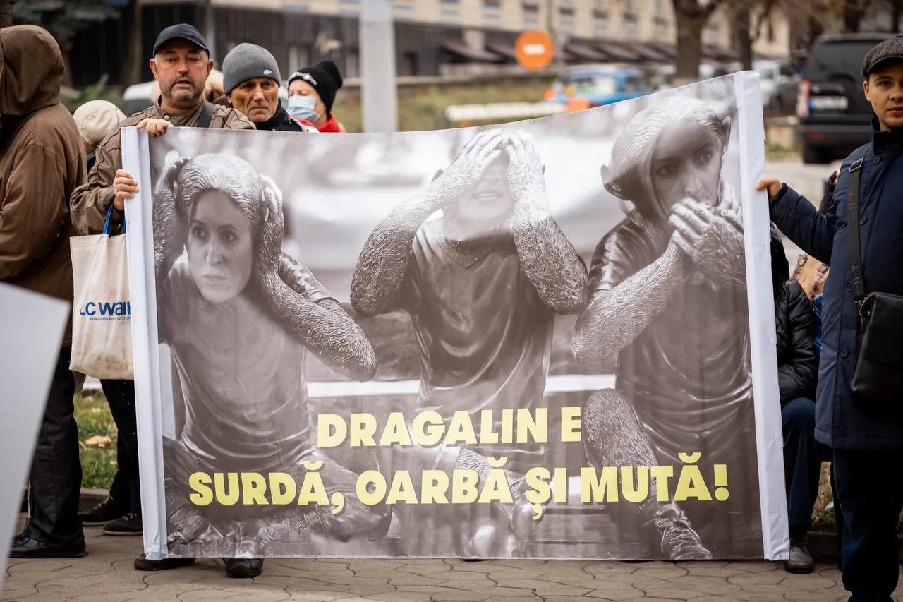 Сторонники партии "Шор" пикетировали здание Антикоррупционной прокуратуры