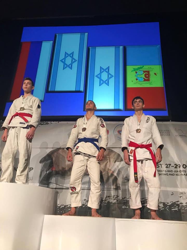 Un luptător moldovean a cucerit medalia de bronz la Campionatul European de Jiu-Jitsu