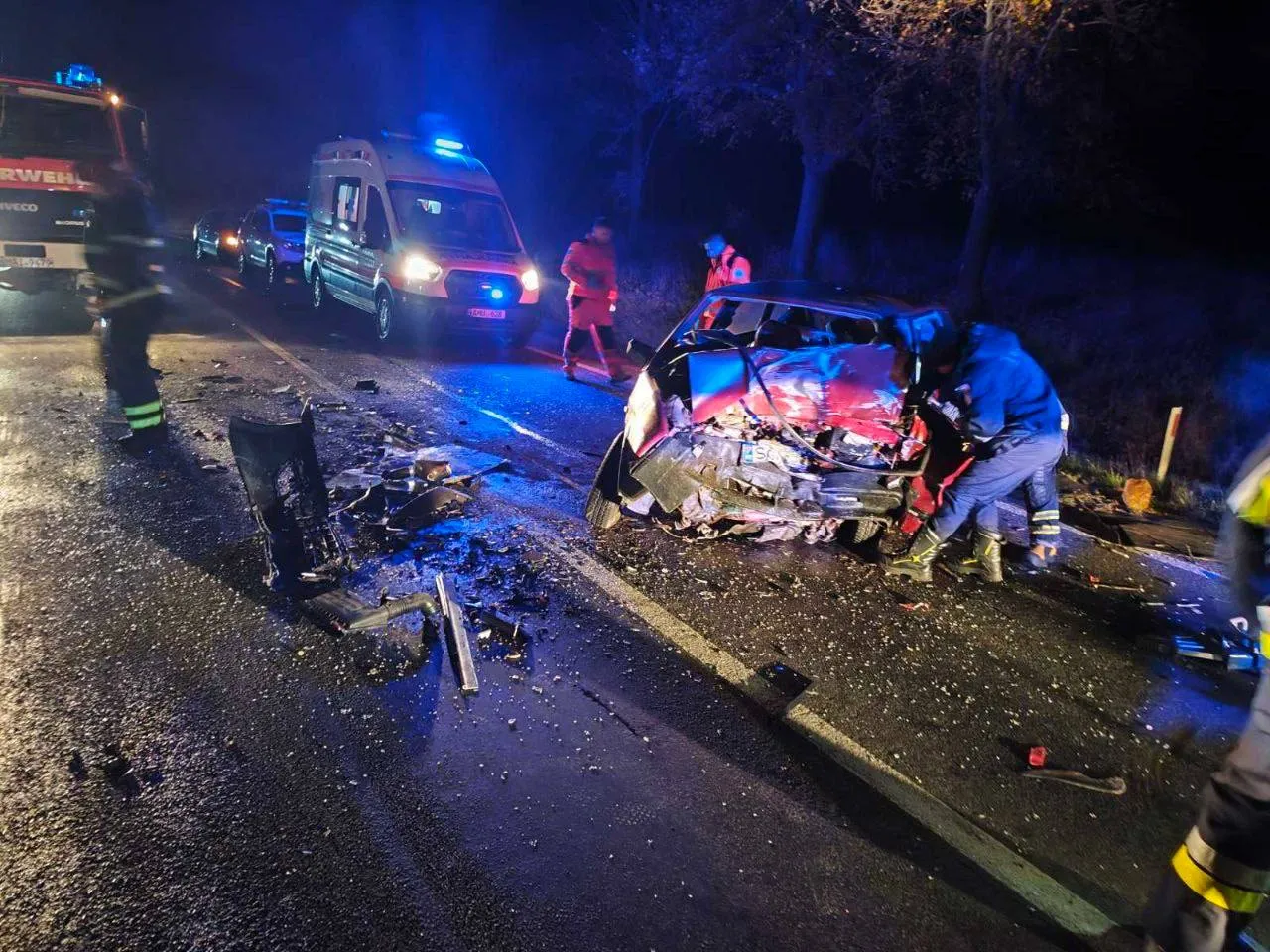 Accident grav la Sângerei: Două persoane au decedat