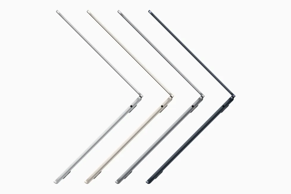 Apple анонсировала MacBook Air с новым дизайном и чипом M2
