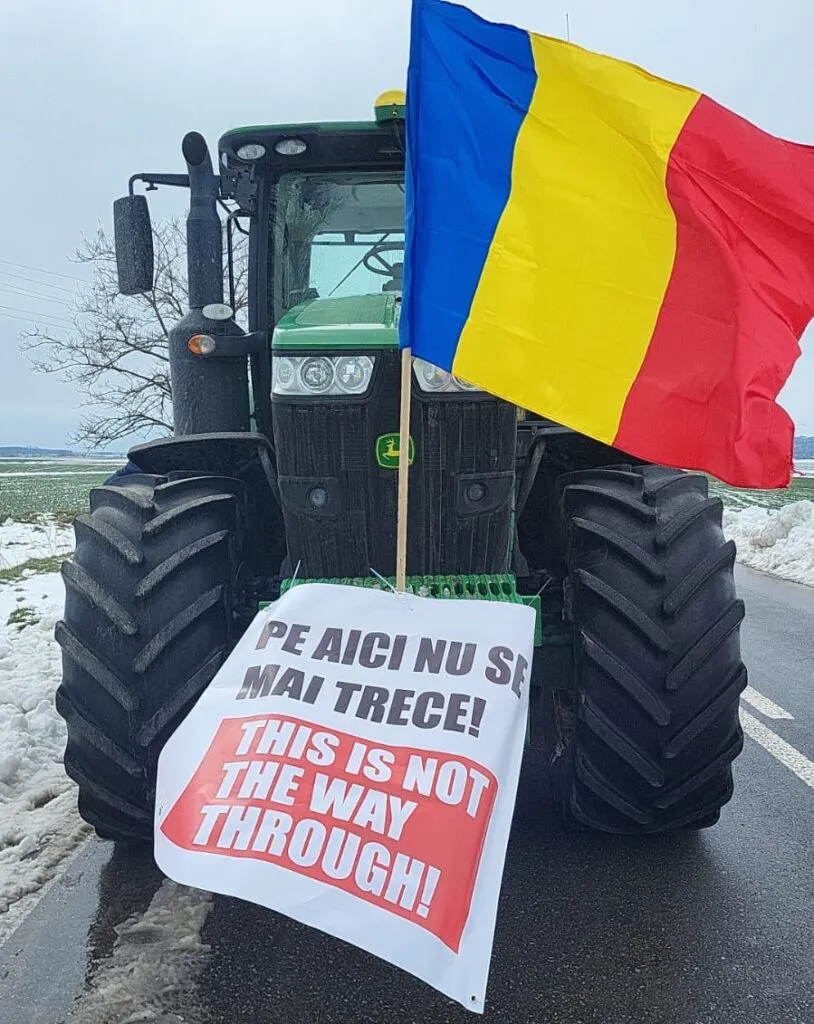 Акция протеста в Румынии: фермеры и перевозчики недовольны ростом цен