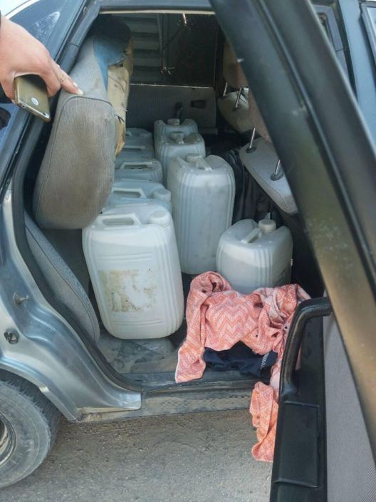 Alcool etilic în valoare de 30.000 de lei, confiscat de polițiști