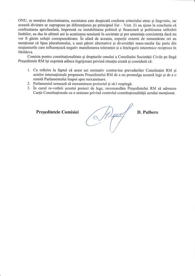 La fel de convins. Dodon nu va promulga legea privind combaterea propagandei rusești