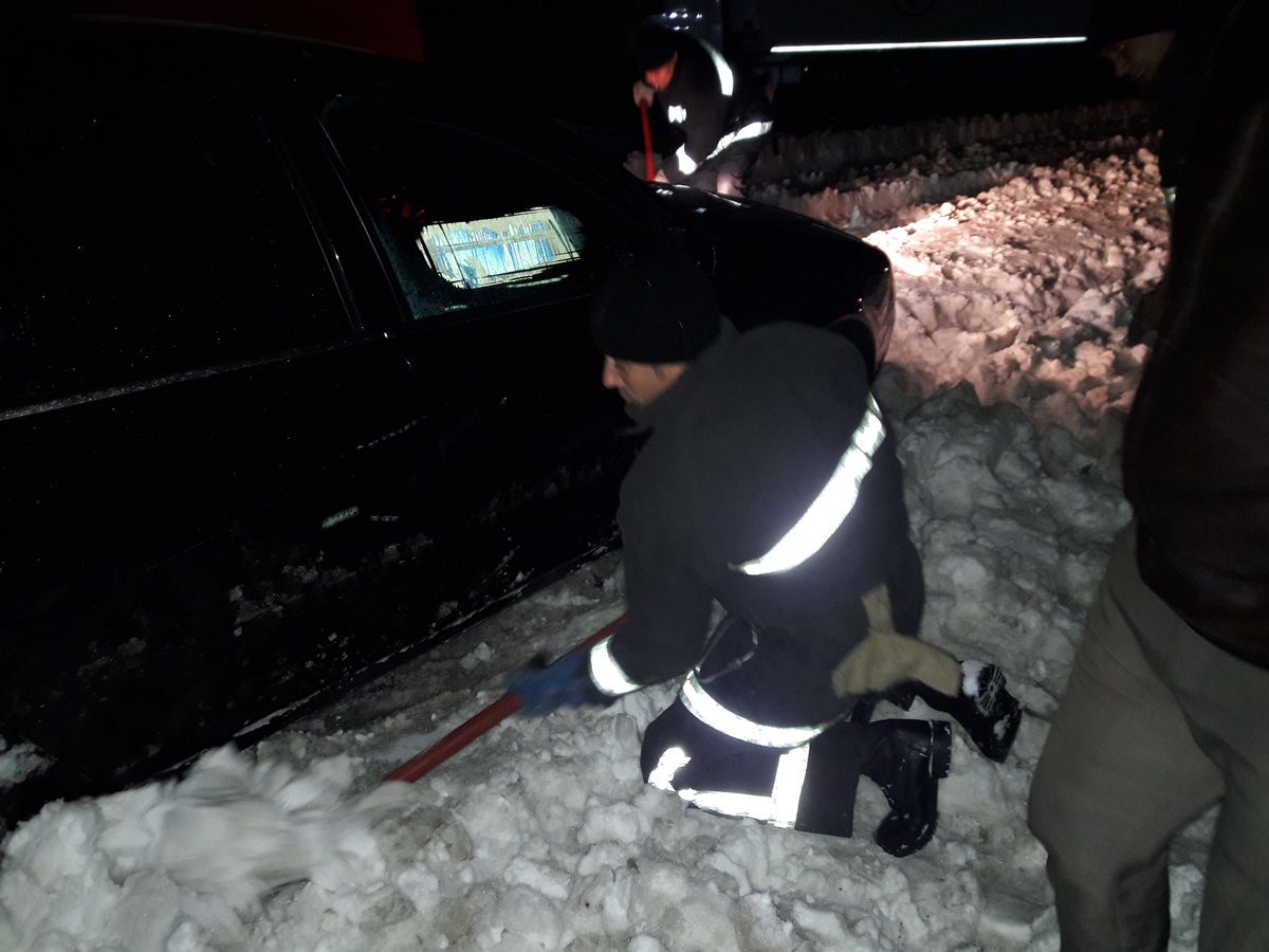 На Одессчине сотни авто застряли в снегу