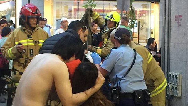 Мощный взрыв произошел в Сиднее
