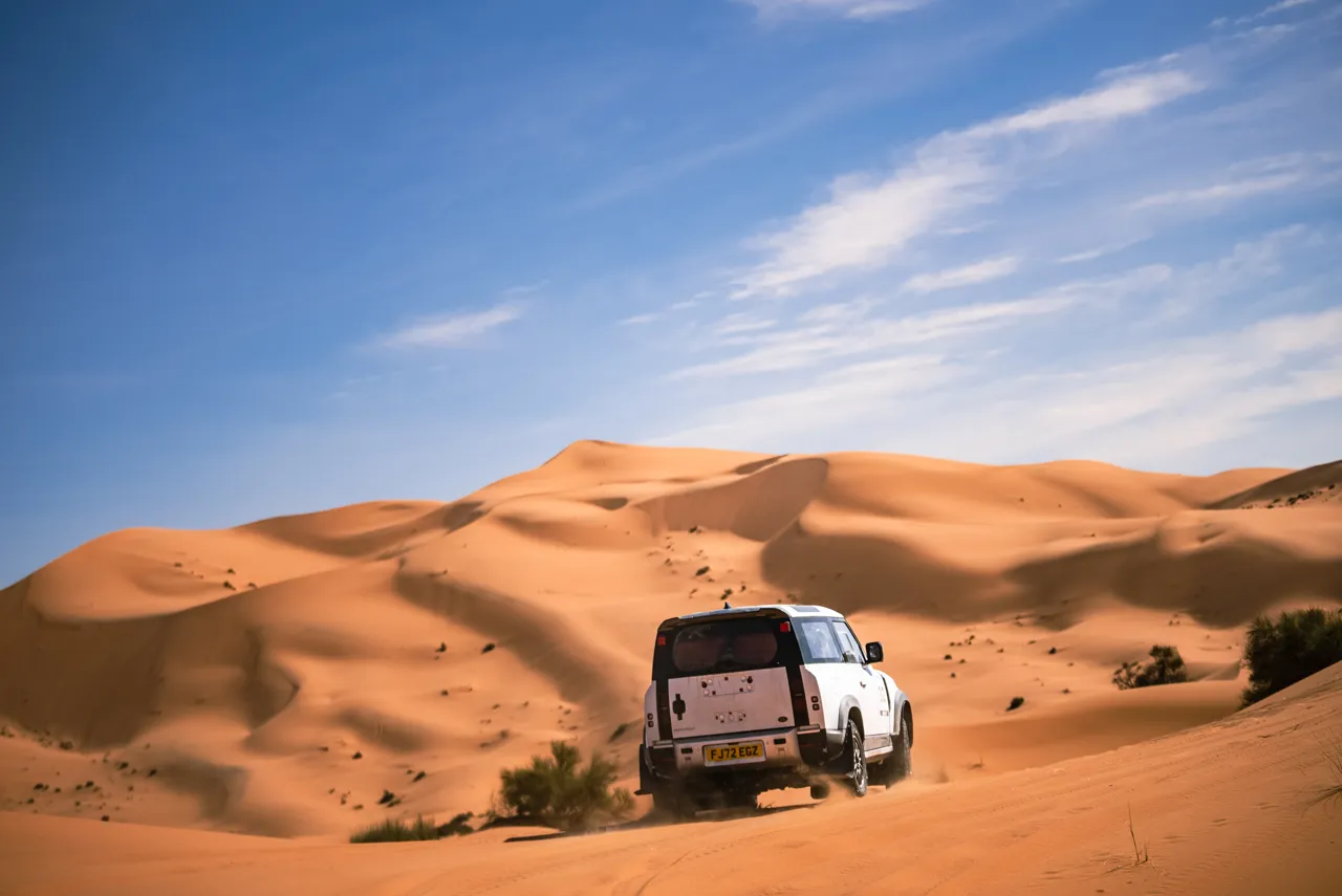 Серия ралли Defender отправляется в Марокко для участия в Baja Morocco