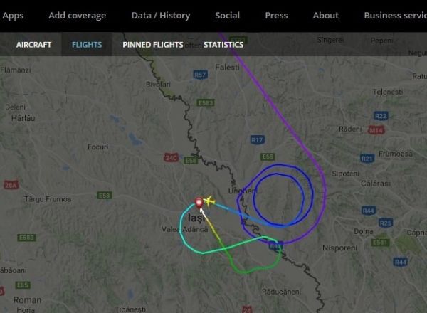 Названа причина перенаправления двух самолетов из аэропорта Кишинева в Яссы