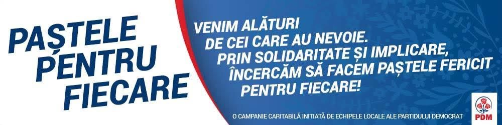 Peste 900 de echipe locale ale PDM se vor mobiliza în cadrul campaniei „Paștele pentru fiecare”
