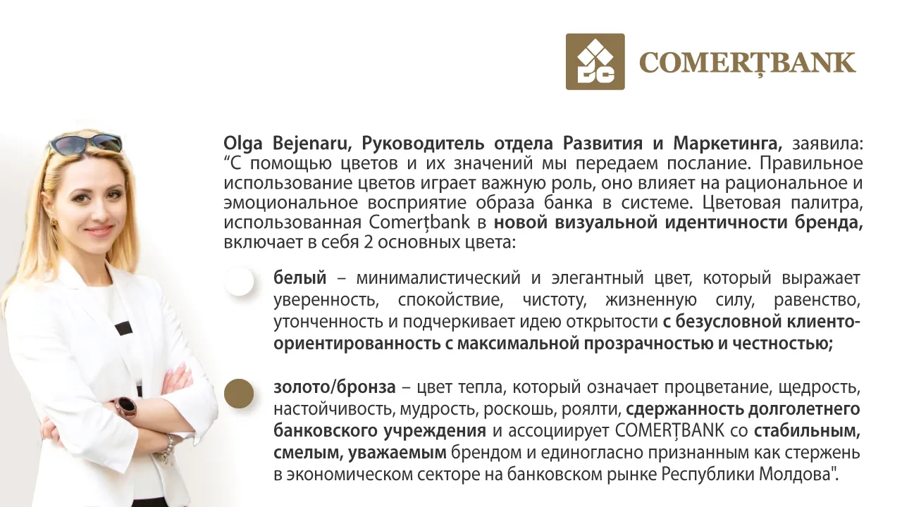 Comerțbank: Новая визуальная идентичность бренда