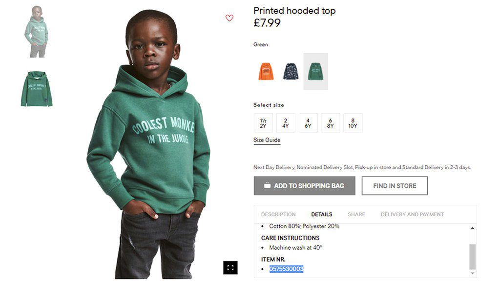 H&M a iscat o adevărată revoltă. Nevoită să îşi ceară scuze