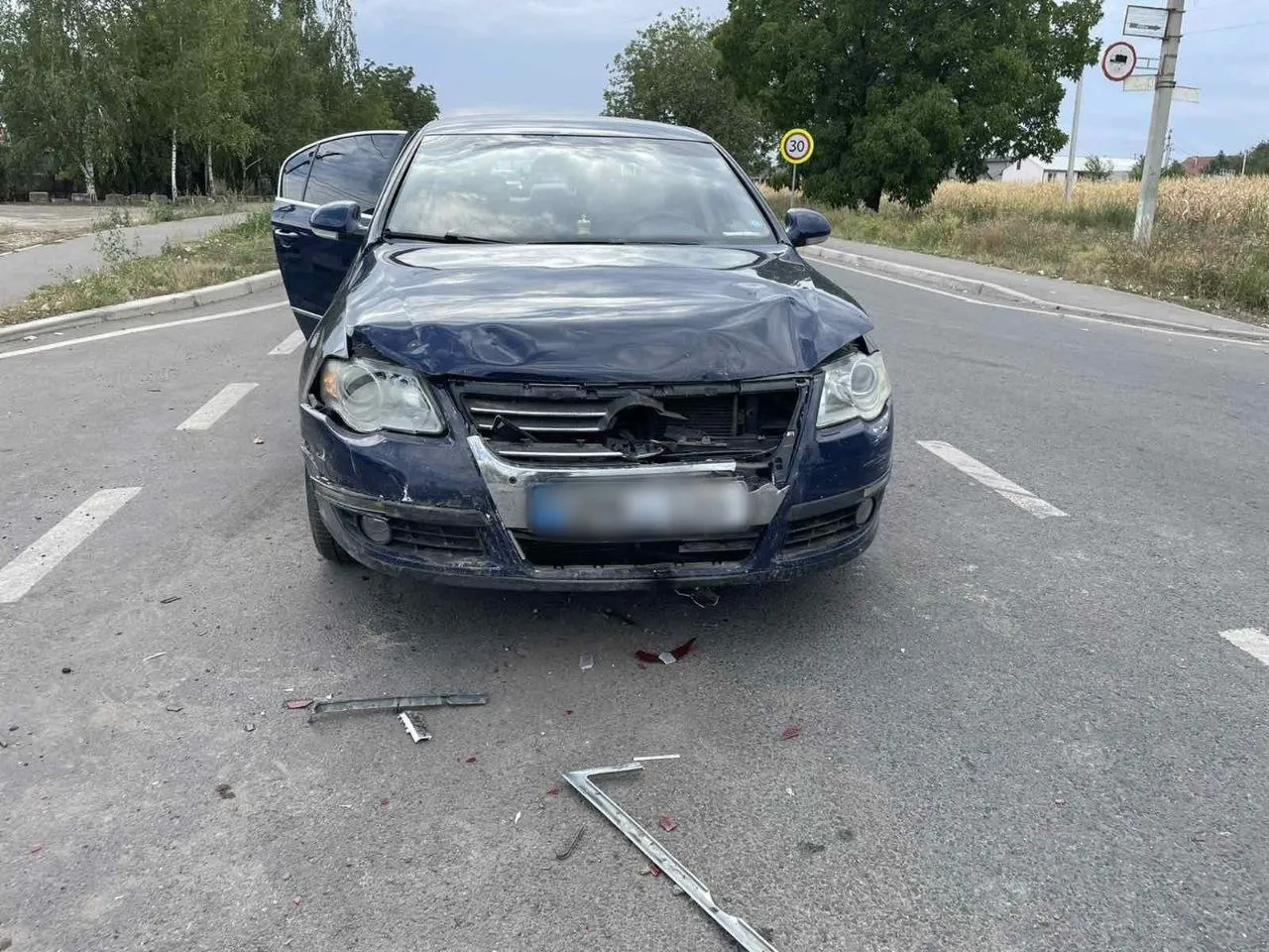 Accident în raionul Florești: O persoană a fost rănită