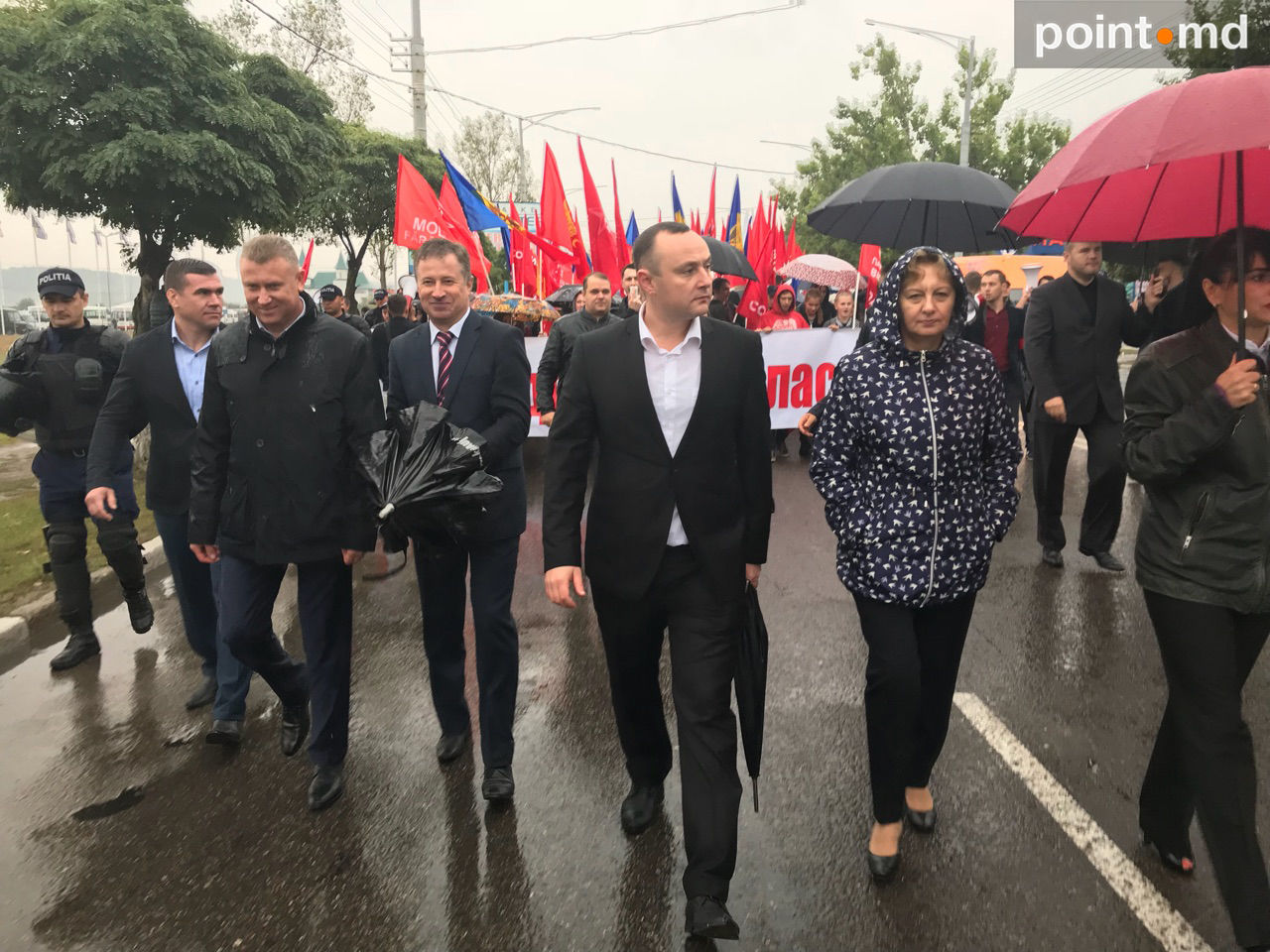 ПСРМ проводит митинги на севере, юге и в центре республики