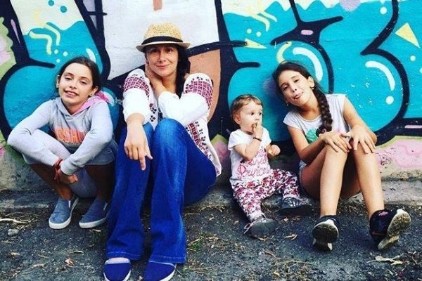 Nata Albot, poza emotionanta alaturi de fetitele sale